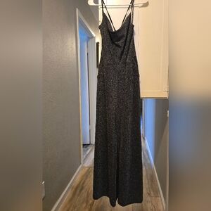 Gilli Black Sparkle Jumpsuit